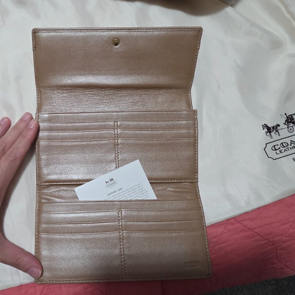 Maddison Embossed Maggie Python Coach bag - Picture 14 of 16